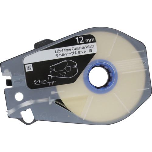 ■キヤノン ラベルテープカセット 12mmx30m 白〔品番:TMLTC12W〕【5790063:0】[送料別途見積り][掲外取寄][店頭受取不可]｜ホームセンターバロー　店