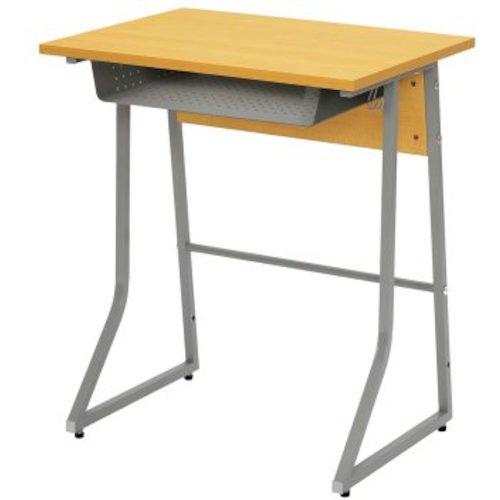 ■アールエフヤマカワ スモール研修用デスク3 W600&times;D450 ループ脚ナチュラル〔品番:RFJD36045N〕【5794596:0】[送料別途見積り][法人・事業所限定][直送][店頭受取不可]｜ホームセンターバロー　店