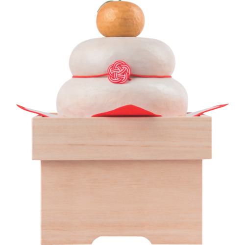 ■グリーンクロス 金運祈願の永世木彫り鏡餅〔品番:6300044186〕【5795610:0】[送料別途見積り][法人・事業所限定][外直送][店頭受取不可]