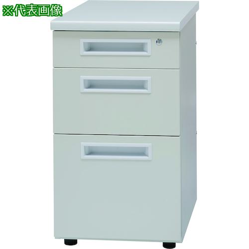 ■イノウエ 脇机 W400D700H700 本体ニューグレー/天板ニューグレー〔品番:GSDN0472NG〕【5796518:0】[送料別途見積り][法人・事業所限定][外直送][店頭受取不可]