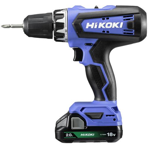 ■HiKOKI 18Vコードレスドライバドリル 2.0Ah 電池1個仕様〔品番:FDS18DFBG〕【5797875:0】[送料別途見積り][掲外取寄][店頭受取不可]