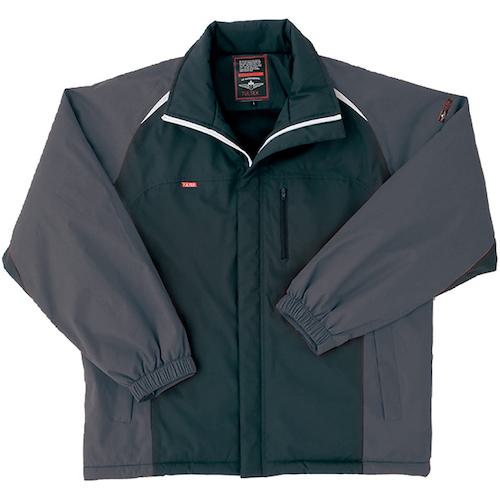 ■アイトス 防寒ショートコート(男女兼用)AZ8471 ブラック L〔品番:AZ8471010L〕【5802675:0】[送料別途見積り][掲外取寄][店頭受取不可]