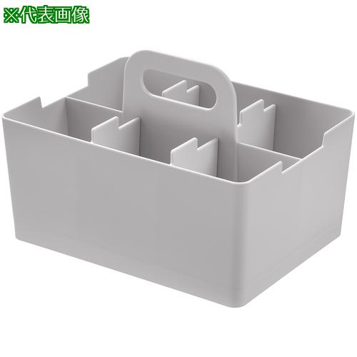 ■JEJアステージ デスクトートミニ ライトグレー《8個入》〔品番:236065〕【5803679×8:0】[送料別途見積り][法人・事業所限定][外直送][店頭受取不可]