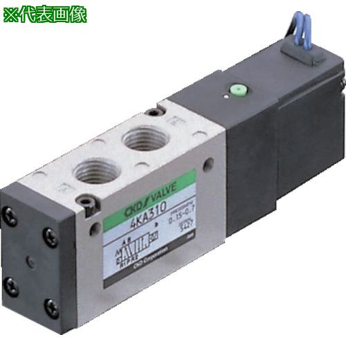 ■CKD 4Kシリーズパイロット式5ポート弁セレックスバルブ〔品番:4KA21006BAC100V〕【5807255:0】[送料別途見積り][掲外取寄][店頭受取不可] 6,581円