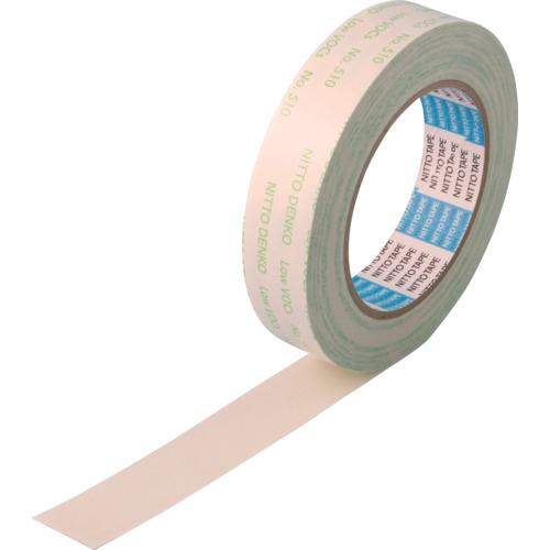 ■日東 低VOC両面テープ(無溶剤タイプ) No.510 48mm×50m ホワイト《24巻入》〔品番:51048X50〕【5817612×24:0】[送料別途見積り][法人・事業所限定][掲外取寄][店頭受取不可]