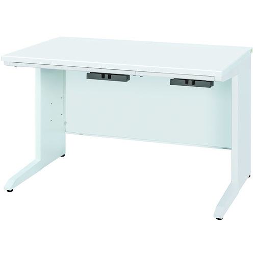■トヨスチール 平デスク 50XBH-127HWW ホワイト〔品番:50XBH127HWW〕【5840711:0】[送料別途見積り][法人・事業所限定][外直送][店頭受取不可]