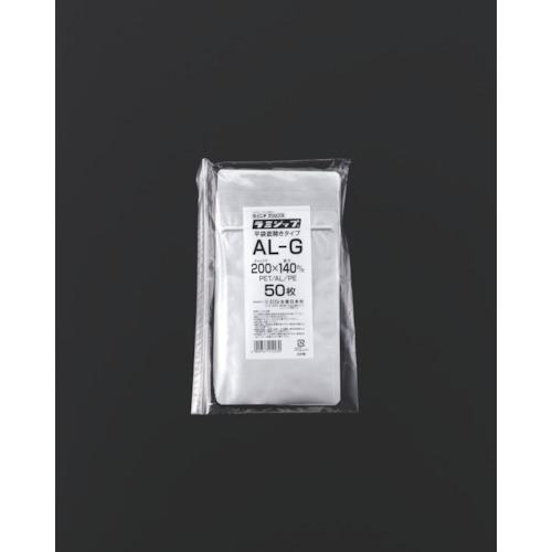 ■セイニチ チャック袋 「ラミジップ」 AL-G 平袋アルミタイプ(1700枚入)〔品番:ALG〕【5842930:0】[送料別途見積り][掲外取寄][店頭受取不可]