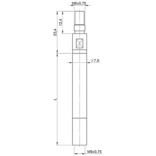 ■マール 844 Kv 延長棒 長さ250mm〔品番:4473407〕【5847007:0】[送料別途見積り][掲外取寄][店頭受取不可]｜ホームセンターバロー　店