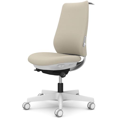 ■OKAMURA ポータム,肘なし,背クッション,スタンダードタイプ,ホワイトボディ,ハンガー有,ランバー有,ウレタンキャスター〔品番:CF14ZZFRU7〕【5854400:0】[送料別途見積り][法人・事業所限定][外直送][店頭受取不可]