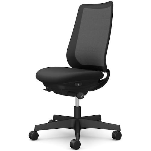 ■OKAMURA ポータム,肘なし,背メッシュ,スタンダードタイプ,ブラックボディ,ハンガー無,ランバー無,ウレタンキャスター〔品番:CF11ZRFKA1〕【5860608:0】[送料別途見積り][法人・事業所限定][外直送][店頭受取不可]｜ホームセンターバロー　店