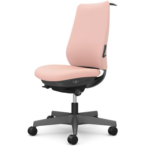 ■OKAMURA ポータム,肘なし,背クッション,スタンダードタイプ,ダークグレー,ハンガー有,ランバー有,ナイロンキャスター〔品番:CF14XEFXW8〕【5860629:0】[送料別途見積り][法人・事業所限定][外直送][店頭受取不可]｜ホームセンターバロー　店