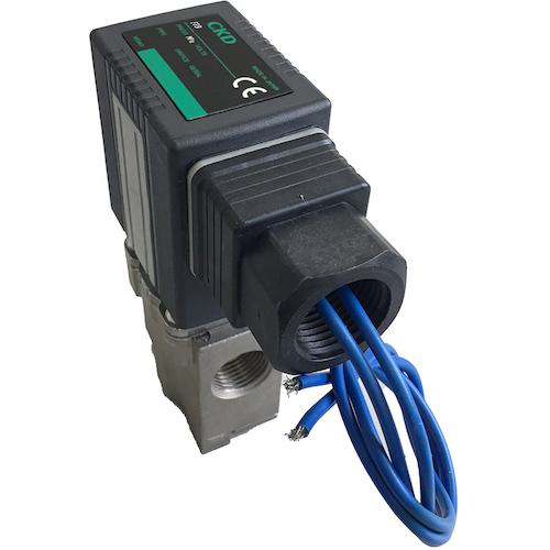 ■CKD 直動式2ポート電磁弁(マルチフィット[[R上]])〔品番:FFB4208A7A3E5〕【5878916:0】[送料別途見積り][掲外取寄][店頭受取不可]