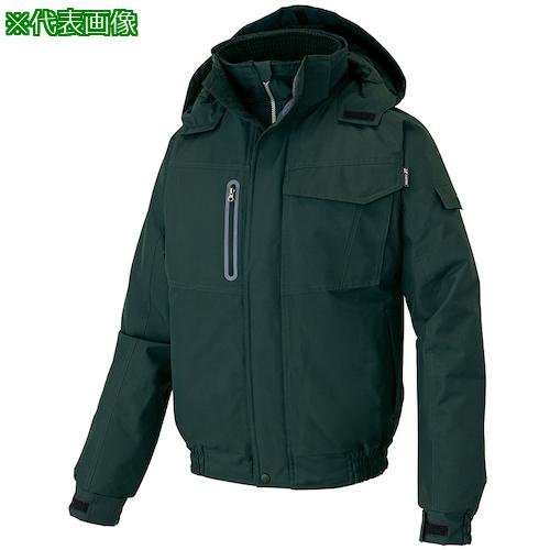 ■アイトス 防風防寒ブルゾン AZ10305 グリーン M〔品番:AZ10305105M〕【5930187:0】[送料別途見積り][掲外取寄][店頭受取不可]｜ホームセンターバロー　店