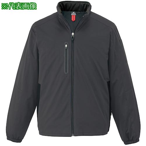 ■アイトス ストレッチ防風ニット防寒ジャケット(男女兼用) AZ10307 チャコール S〔品番:AZ10307014S〕【5931725:0】[送料別途見積り][掲外取寄][店頭受取不可]