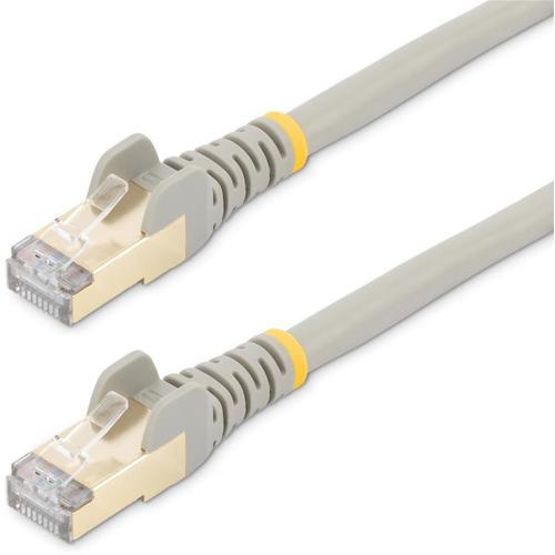 ■StarTech カテゴリ6a LANケーブル/10m/グレー/RJ45コネクター/STPケーブル/10GbE対応/ツメ折れ防止機構付〔品番:6ASPAT10MGR〕【5947662:0】[法人・事業所限定][直送元][店頭受取不可]