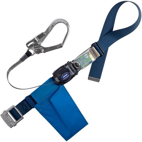 ■TSUYORON 胴ベルト型墜落制止用器具(巻取タイプ)ロック機構なし リトラ 紺 Lサイズ 幅50MM&times;長さ1400MM〔品番:TBRN590BL2LBP〕【5950699:0】[送料別途見積り][法人・事業所限定][掲外取寄][店頭受取不可]｜ホームセンターバロー　店