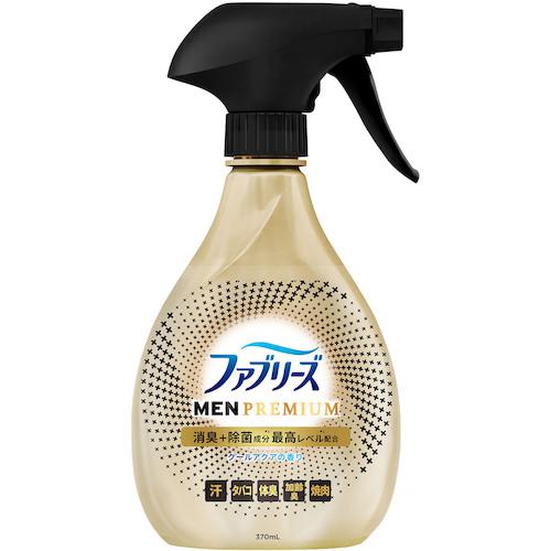 ■P&G ファブリーズ W除菌+消臭 MEN PREMIUM クールアクアの香り 本体 370ml《12個入》〔品番:414278〕【5951409×12:0】[送料別途見積り][掲外取寄][店頭受取不可] 7,294円