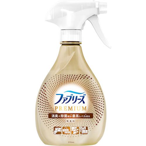 ■P&G ファブリーズ W除菌+消臭 PREMIUM 無香料 本体 370ml《12個入》〔品番:414277〕【5951414×12:0】[送料別途見積り][掲外取寄][店頭受取不可]