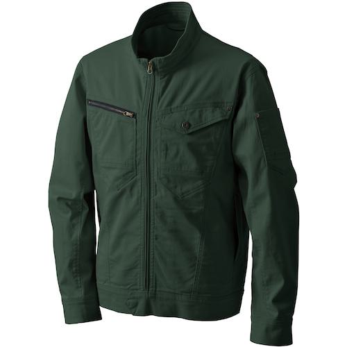 ■リンクサス THE VALUE バウンディストレッチジャケット スモークオリーブ LL〔品番:LXS0210048LL〕【5951474:0】[送料別途見積り][法人・事業所限定][外直送][店頭受取不可]