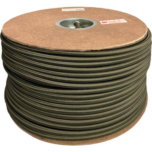 ■ユタカメイク ゴム タイトゴムロープドラム巻 9φ&times;150m ODグリーン〔品番:PRT55〕【5952393:0】[送料別途見積り][掲外取寄][店頭受取不可]｜ホームセンターバロー　店