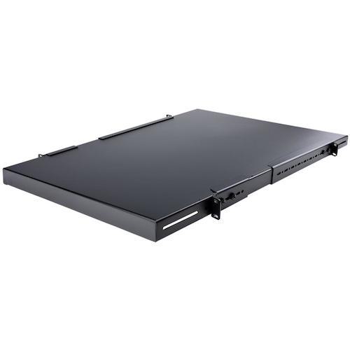 ■StarTech サーバーラック棚板/1U/放熱スリット無/耐荷重150kg/奥行700mm/取付奥行495~974mm/19インチラック〔品番:ADJSHELFHD〕【5954320:0】[法人・事業所限定][直送元][店頭受取不可]｜ホームセンターバロー　店