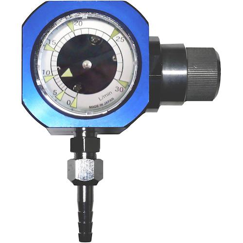 ■千代田 ガス節約器付調整器エコノキューブ(ミニレギュレーター付) 配管取出し用(CO2用/30L)〔品番:085197ECRCO230L〕【5968788:0】[送料別途見積り][法人・事業所限定][直送][店頭受取不可]