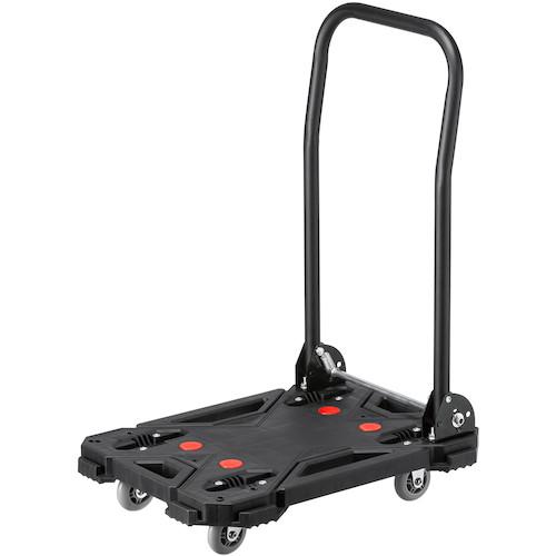 ■SANWA 取っ手つき台車 小〔品番:CARTFA8HBK〕【5973092:0】[法人・事業所限定][直送元][店頭受取不可]