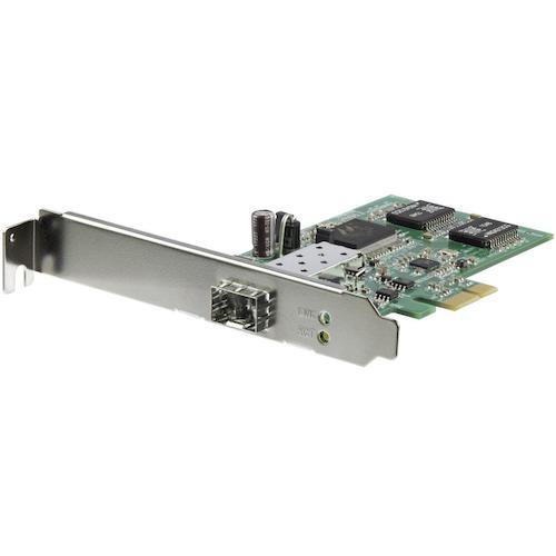 ■StarTech ネットワークアダプターカード/PCI Express x1/1ポート/オープンSFPスロット/ LANカード〔品番:PEX1000SFP2〕【5976348:0】[法人・事業所限定][外直送元][店頭受取不可]