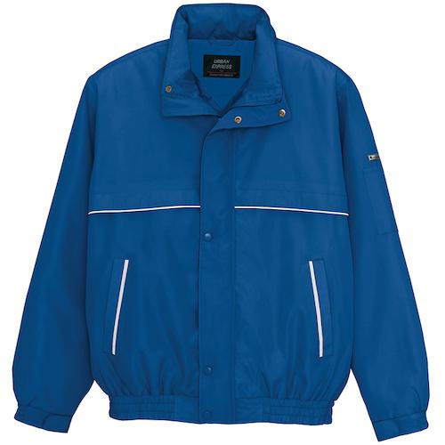 ■アイトス 中綿ブルゾン(男女兼用) AZ1961 ブルー L〔品番:AZ1961106L〕【6012127:0】[送料別途見積り][掲外取寄][店頭受取不可]