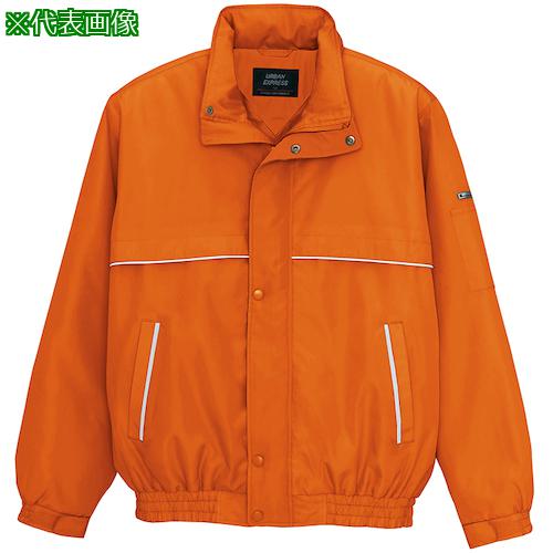 ■アイトス 中綿ブルゾン(男女兼用) AZ1961 オレンジ 3L〔品番:AZ19611633L〕【6012135:0】[送料別途見積り][掲外取寄][店頭受取不可]