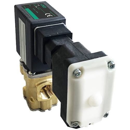 ■CKD 直動式2ポート電磁弁(マルチフィット[[R上]])〔品番:FFB4210A4P3H2B〕【6012273:0】[送料別途見積り][掲外取寄][店頭受取不可]｜ホームセンターバロー　店