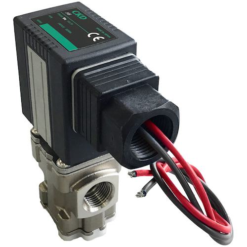 ■CKD 直動式2ポート電磁弁(マルチフィット[[R上]])〔品番:FFB5210A7H3E4B〕【6012511:0】[送料別途見積り][掲外取寄][店頭受取不可]