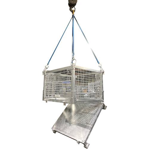 ■テイモー 吊りパレット底開きタイプ〔品番:1012HPBX〕【6016621:0】[送料別途見積り][法人・事業所限定][外直送][店頭受取不可]｜ホームセンターバロー　店 46,002円