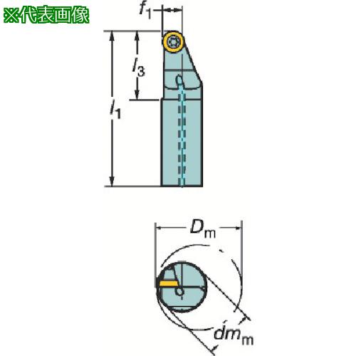 ■SANDVIK コロターン107 ポジチップ用ボーリングバイト(210)〔品番:A20MSRXDR10R〕【6025072:0】[店頭受取不可]