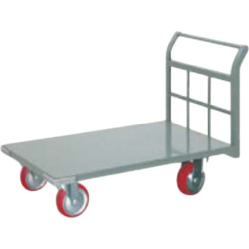 ■ヨドノ 片袖運搬車 1200x750仕様 プレス製車輪付〔品番:NO.25P〕【6034180:0】[送料別途見積り][法人・事業所限定][外直送][店頭受取不可]