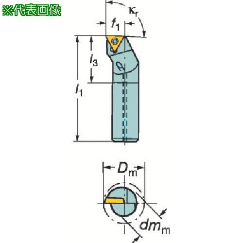 ■サンドビック コロターン111 ポジチップ用ボーリングバイト(430)〔品番:F10MSTFPR09R〕