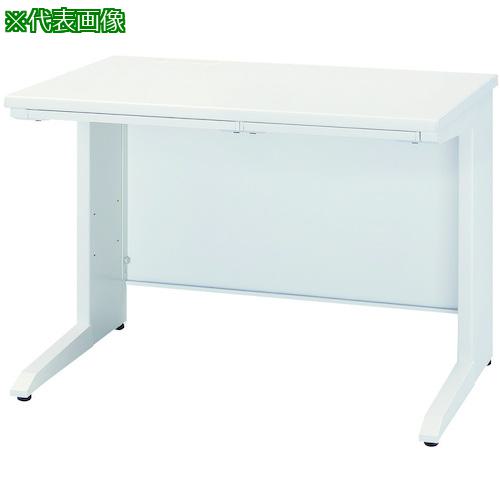■トヨスチール 平デスク 50SBL-116HWW ホワイト〔品番:50SBL116HWW〕【6068604:0】[送料別途見積り][法人・事業所限定][外直送][店頭受取不可]