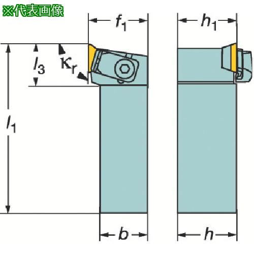 ■SANDVIK T-Max S ポジチップ用シャンクバイト(210)〔品番:CTGPR2525M16〕【6068855:0】[店頭受取不可] 12,607円
