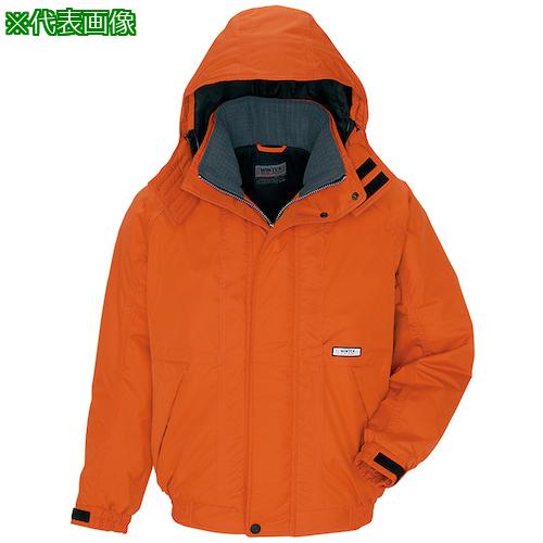 ■アイトス 光電子防寒ブルゾン(男女兼用) AZ6161 オレンジ 3L〔品番:AZ61610633L〕【6077863:0】[送料別途見積り][掲外取寄][店頭受取不可]