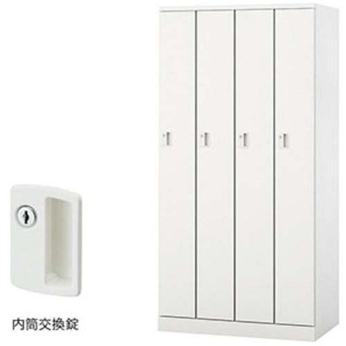 ■NAIKI ロッカー(GL型)〔品番:GL4SCW〕【6124365:0】[送料別途見積り][法人・事業所限定][外直送][店頭受取不可]｜ホームセンターバロー　店