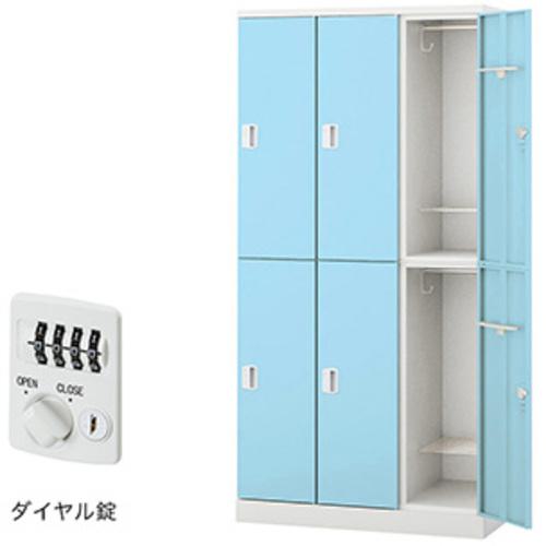 ■NAIKI ロッカー(GL型)〔品番:GL6MDPB〕【6124517:0】[送料別途見積り][法人・事業所限定][外直送][店頭受取不可]｜ホームセンターバロー　店