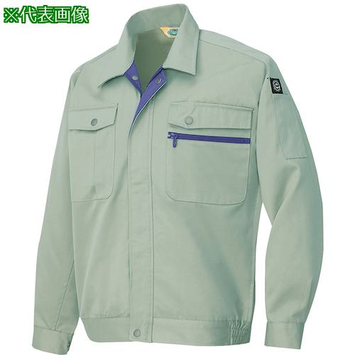 ■アイトス 長袖ブルゾン(男女兼用)AZ6380 アースグリーン LL〔品番:AZ6380005LL〕【6145090:0】[送料別途見積り][掲外取寄][店頭受取不可]