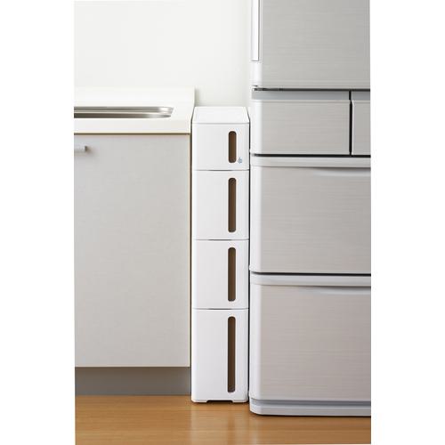 ■SANKA ストランティ ドロア ホワイト A《2台入》〔品番:DA1210WH〕【6172869×2:0】[法人・事業所限定][外直送元][店頭受取不可]