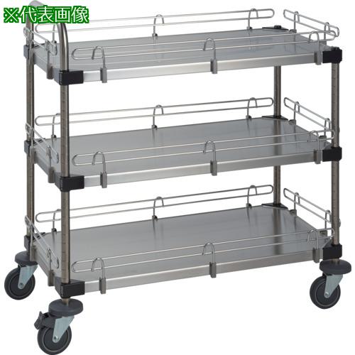 ■ERECTA スーパーシリーズ 落下防止カート I型 430ソリッドシェルフ W759mmxD461mmxH1072mm〔品番:RC1MSS760B〕【6229117:0】[送料別途見積り][法人・事業所限定][外直送][店頭受取不可]｜ホームセンターバロー　店