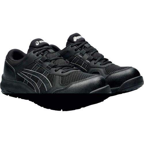 ■ASICS ウィンジョブ CP217 ブラック/ブラック 22.0cm〔品番:1272A005.00122.0〕【6229988:0】[店頭受取不可]