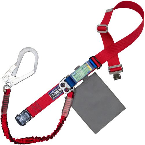 ■TSUYORON 胴ベルト型墜落制止用器具(伸縮タイプ)ノビロン(RE) 赤 LLサイズ ベルト幅50MM×1600MM 130KG対応型 ワンタッチバックル仕様〔品番:TBNVOT593RRELL130KGJANBP〕【6272569:0】[送料別途見積り][法人・事業所限定][掲外取寄][店頭受取不可]