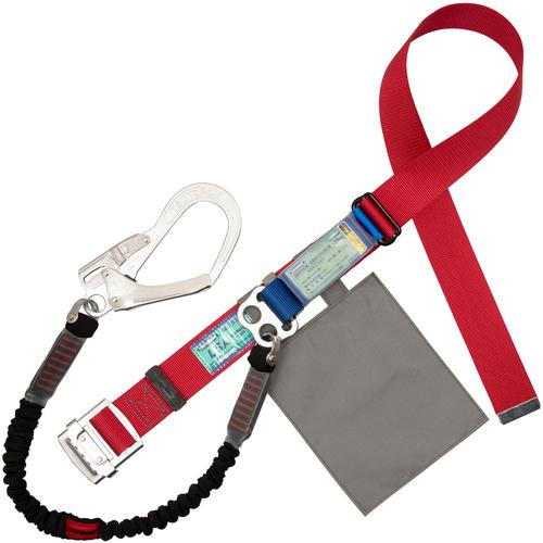 ■TSUYORON 胴ベルト型墜落制止用器具(伸縮タイプ)ノビロン(BK) 赤 LLサイズ ベルト幅50MM×1600MM 130KG対応型〔品番:TBNV599RBKLL130KGJANBP〕【6275690:0】[送料別途見積り][法人・事業所限定][掲外取寄][店頭受取不可]