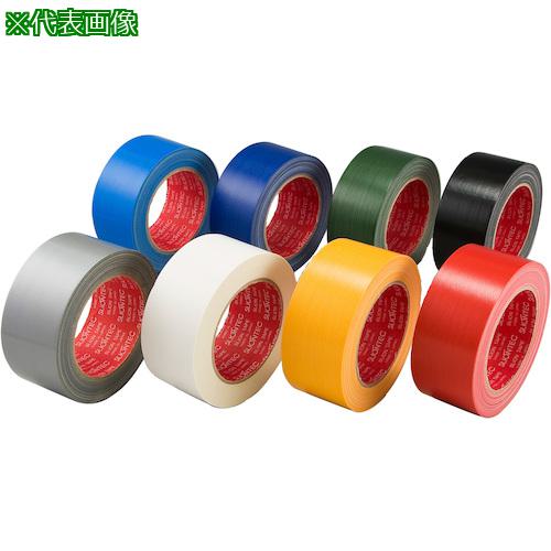 ■SLIONTEC カラー布粘着テープ50mm グリーン《30巻入》〔品番:343702GR0050X25〕【6281679×30:0】[送料別途見積り][掲外取寄][店頭受取不可]