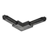 ■Panasonic 天井用配線ダクト用品 ジョイナL(フィードイン端子付)ブラック〔品番:DHM2132B〕【6283919:0】[送料別途見積り][掲外取寄][店頭受取不可]