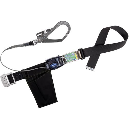 ■TSUYORON 胴ベルト型墜落制止用器具(巻取タイプ)ロック機構なし リトラ 黒 Lサイズ 幅50MM×長さ1400MM〔品番:TBRN599KBLKLJANBP〕【6286662:0】[送料別途見積り][法人・事業所限定][掲外取寄][店頭受取不可]